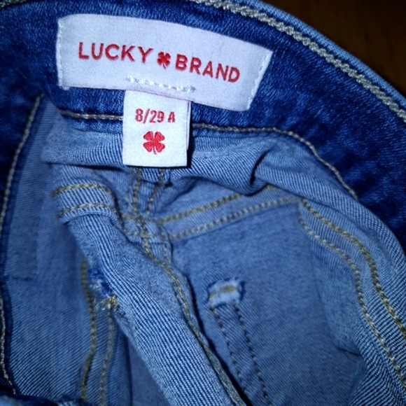 Lucky Brand Blue Skinny Jeans Classic Style - Picture 8 of 10